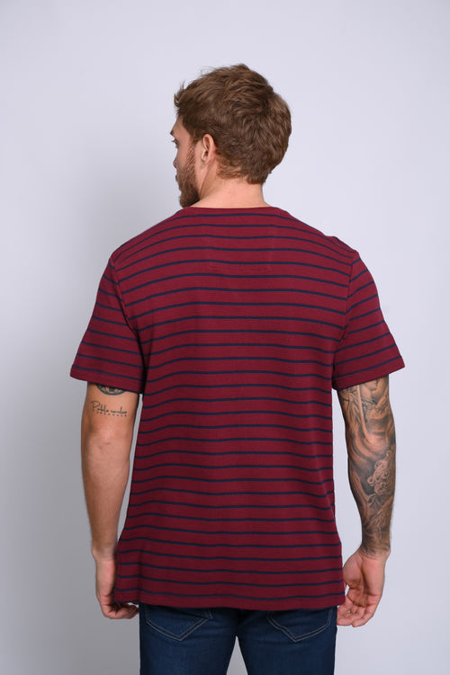 NAUTICA CAMISETAS DE HOMBRE MORADO