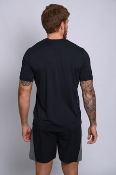 NAUTICA CAMISETAS DE HOMBRE NEGRO