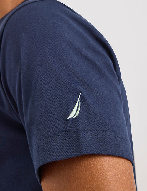 NAUTICA T-SHIRT M/C DE HOMBRE AZUL N1U04137-459
