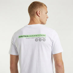 NAUTICA T-SHIRT M/C DE HOMBRE BLANCO N7U04140-908