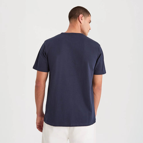 CAMISETA NAUTICA PARA CABALLERO COLOR AZUL