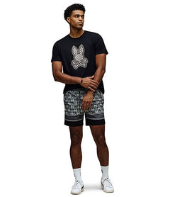 psycho bunny camiseta hombre fantasia negro
