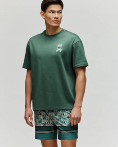 psycho bunny camiseta hombre fantasia verde