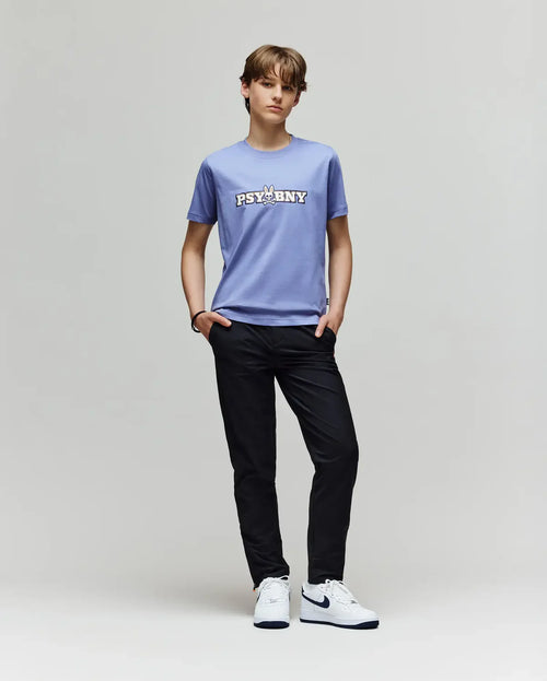 psycho bunny camiseta niño fantasia azul