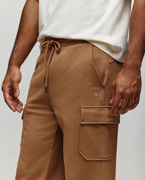 psycho bunny pantalon hombre deportivo marron