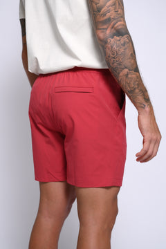 PSYCHO BUNNY PANTALONETA DE BAÑO HOMBRE FANTASIA ROJO