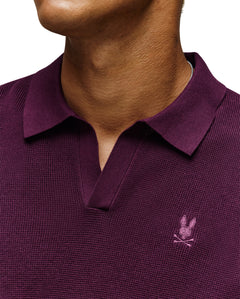 psycho bunny polo manga corta hombre fantasia morado