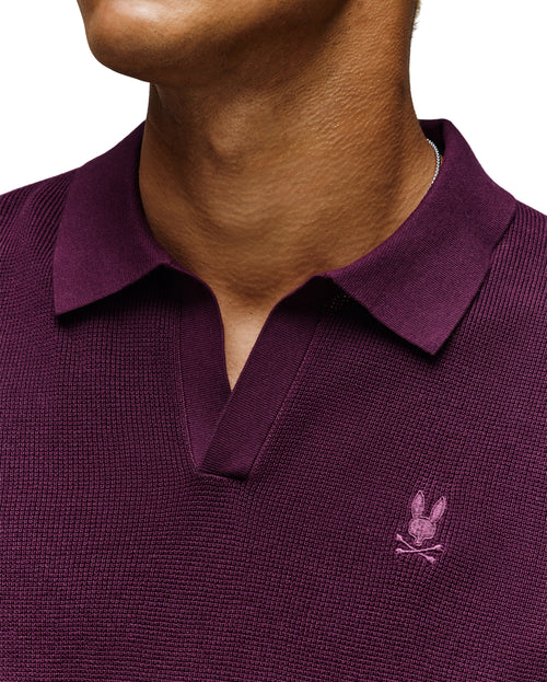 psycho bunny polo manga corta hombre fantasia morado