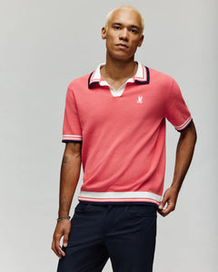 psycho bunny polo manga corta hombre fantasia rosado