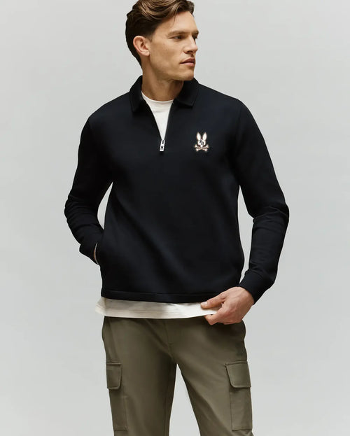 psycho bunny Buzo hombre fantasia negro