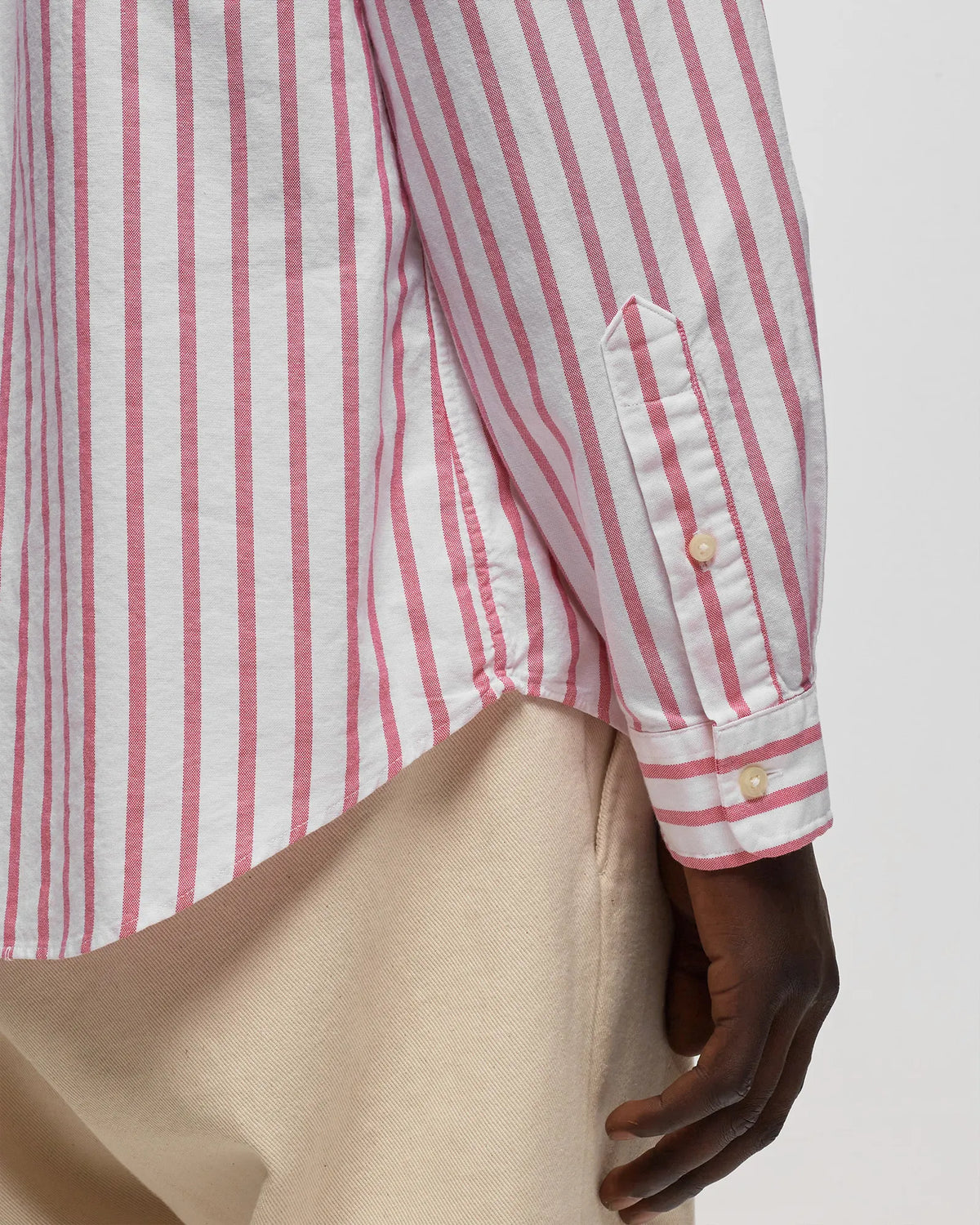 CAMISA M/L RALPH LAUREN HOMBRE 5149B PINK/WHITE 710906622002