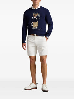 PANTALON CORTO RALPH LAUREN HOMBRE CERAMIC WHITE 785A82041007