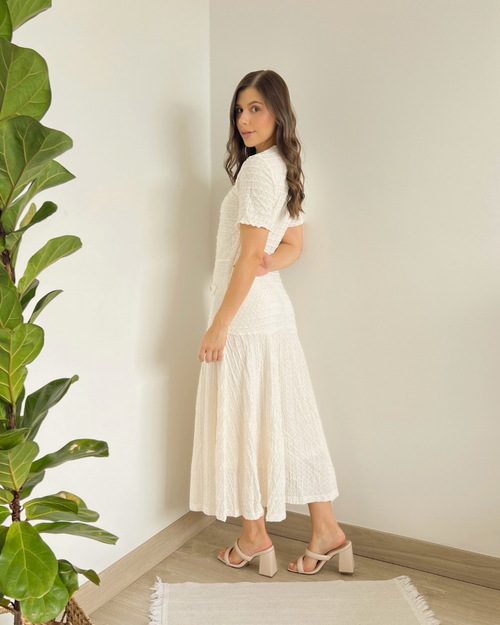 VESTIDO PRIMIA OSAKA BLANCO