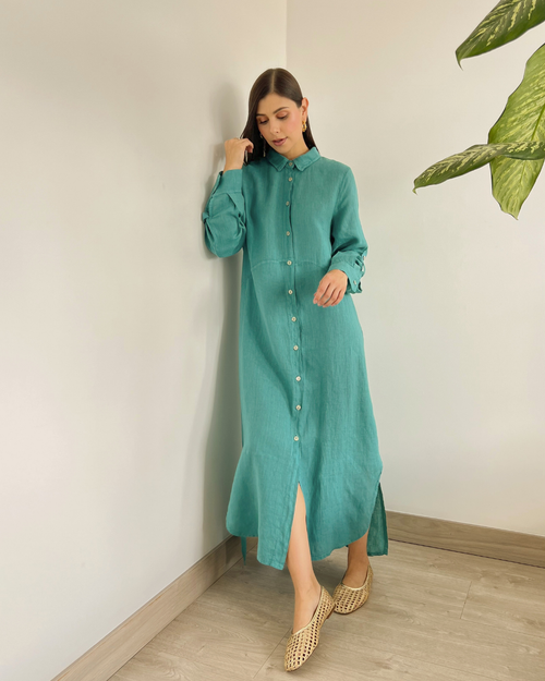 VESTIDO PRIMIA STELLA MENTA