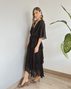 VESTIDO PRIMIA ROMINA NEGRO