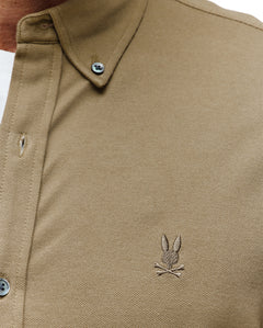 PSYCHO BUNNY CAMISAS HOMBRE VERDE