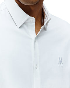 PSYCHO BUNNY CAMISAS HOMBRE BLANCO