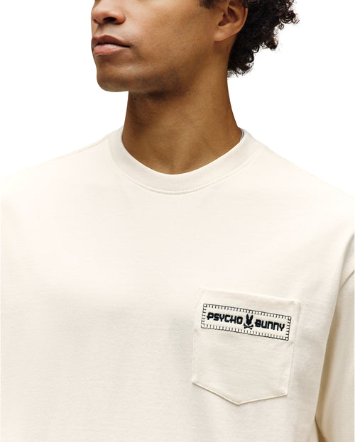 PSYCHO BUNNY CAMISETAS HOMBRE BLANCO