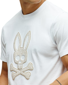 PSYCHO BUNNY CAMISETAS HOMBRE BLANCO