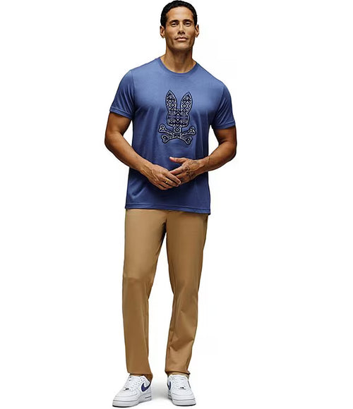 PSYCHO BUNNY CAMISETAS HOMBRE AZUL