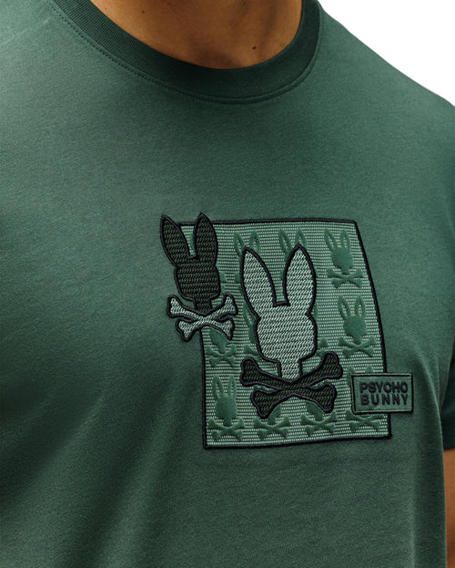 PSYCHO BUNNY CAMISETAS HOMBRE VERDE