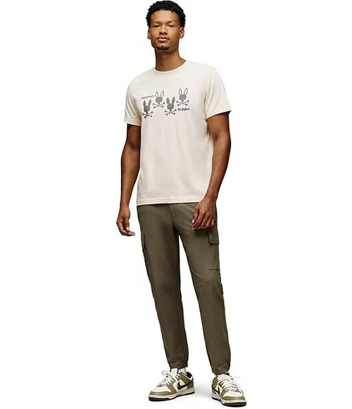 PSYCHO BUNNY CAMISETAS HOMBRE BLANCO