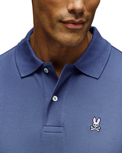 PSYCHO BUNNY CAMISETA TIPO POLO HOMBRE AZUL