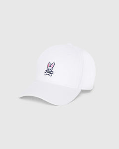 PSYCHO BUNNY GORRAS HOMBRE BLANCO