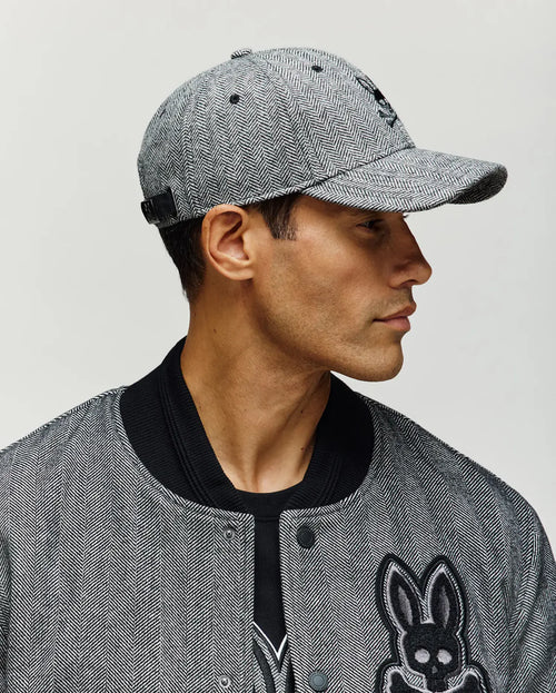 PSYCHO BUNNY GORRAS HOMBRE NEGRO