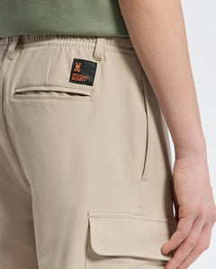 PSYCHO BUNNY PANTALON NIÑO BEIGE