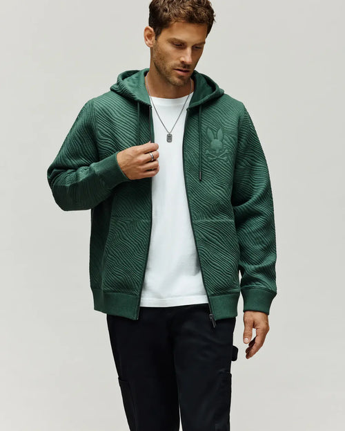 PSYCHO BUNNY SUDADERAS HOMBRE VERDE