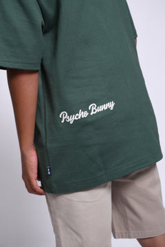 PSYCHO BUNNY CAMISETA NIÑO FANTASIA VERDE