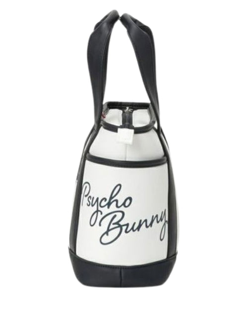 BOLSO PSYCHO BUNNY PARA HOMBRE COLOR BLANCO PBMG5FBAWHT