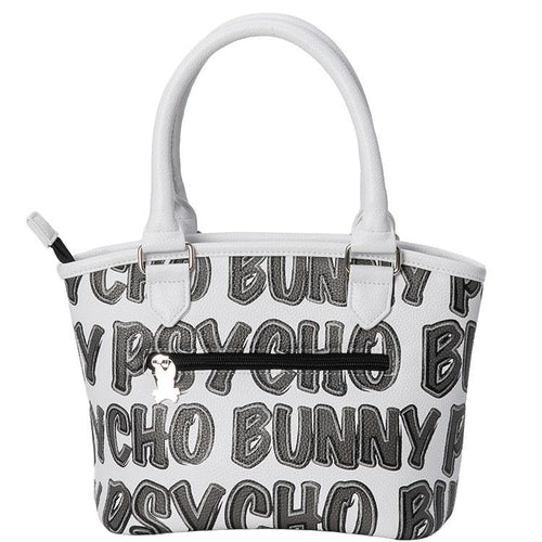 BOLSO PSYCHO BUNNY PARA HOMBRE COLOR BLANCO PBMG6AB2WHT