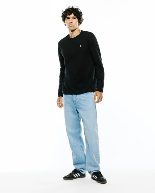 CAMISETA PSYCHO BUNNY PARA CABALLERO COLOR NEGRO