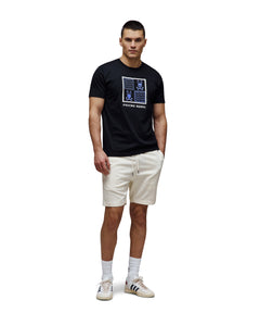 T-SHIRT PSYCHO BUNNY PARA HOMBRE COLOR NEGRO MT0200277001