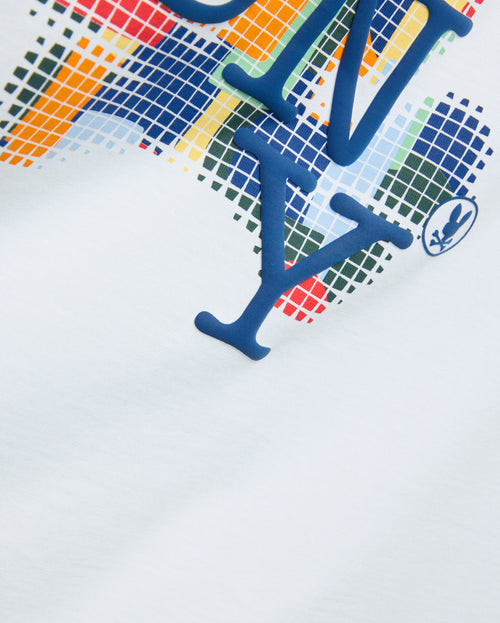 CAMISETA PSYCHO BUNNY PARA CABALLERO COLOR BLANCO