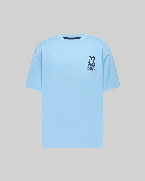 T-SHIRT PSYCHO BUNNY PARA HOMBRE COLOR AZUL MT0200323407
