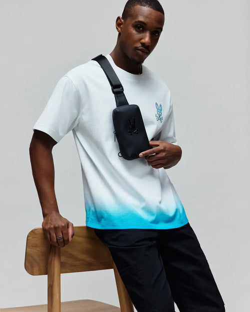 T-SHIRT PSYCHO BUNNY PARA HOMBRE COLOR BLANCO MT0200229100
