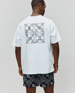 T-SHIRT PSYCHO BUNNY PARA HOMBRE COLOR BLANCO MT0200233100