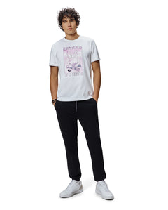 T-SHIRT PSYCHO BUNNY PARA HOMBRE COLOR BLANCO MT0200314100