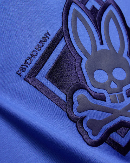 T-SHIRT PSYCHO BUNNY PARA NIÑO COLOR AZUL KT0200188426