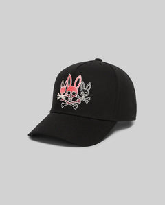 GORRA PSYCHO BUNNY PARA HOMBRE COLOR NEGRO MO1500079001