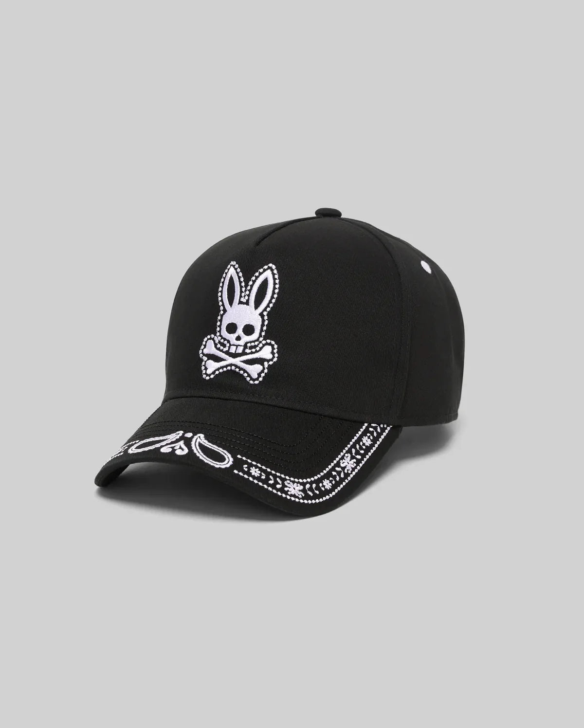 GORRA PSYCHO BUNNY PARA HOMBRE COLOR NEGRO MO1500083001