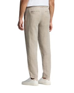 PSYCHO BUNNY PANTALÓN DE MEZCLA DE LINO CON CORDÓN FATE PARA CABALLERO HOMBRE BEIGE B6P471C200NTN