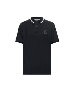 PSYCHO BUNNY POLO JOE PARA CABALLERO HOMBRE NEGRO MT0100125001