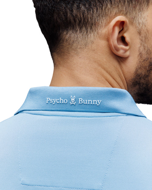 PSYCHO BUNNY POLO DEPORTIVO ONYX PARA CABALLERO HOMBRE AZUL MT0100117407