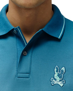 PSYCHO BUNNY POLO OLIVIER PARA CABALLERO HOMBRE AZUL MT0100119406