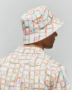 GORRA PSYCHO BUNNY PARA HOMBRE COLOR BLANCO MO1500080250