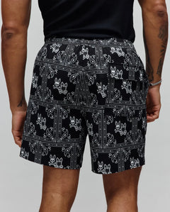 T-SWIM PSYCHO BUNNY PARA HOMBRE COLOR NEGRO MB1000053001